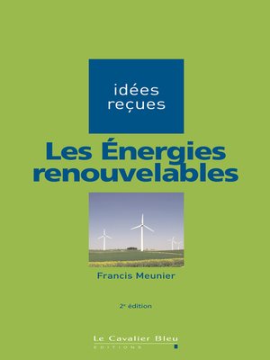 cover image of Les énergies renouvelables